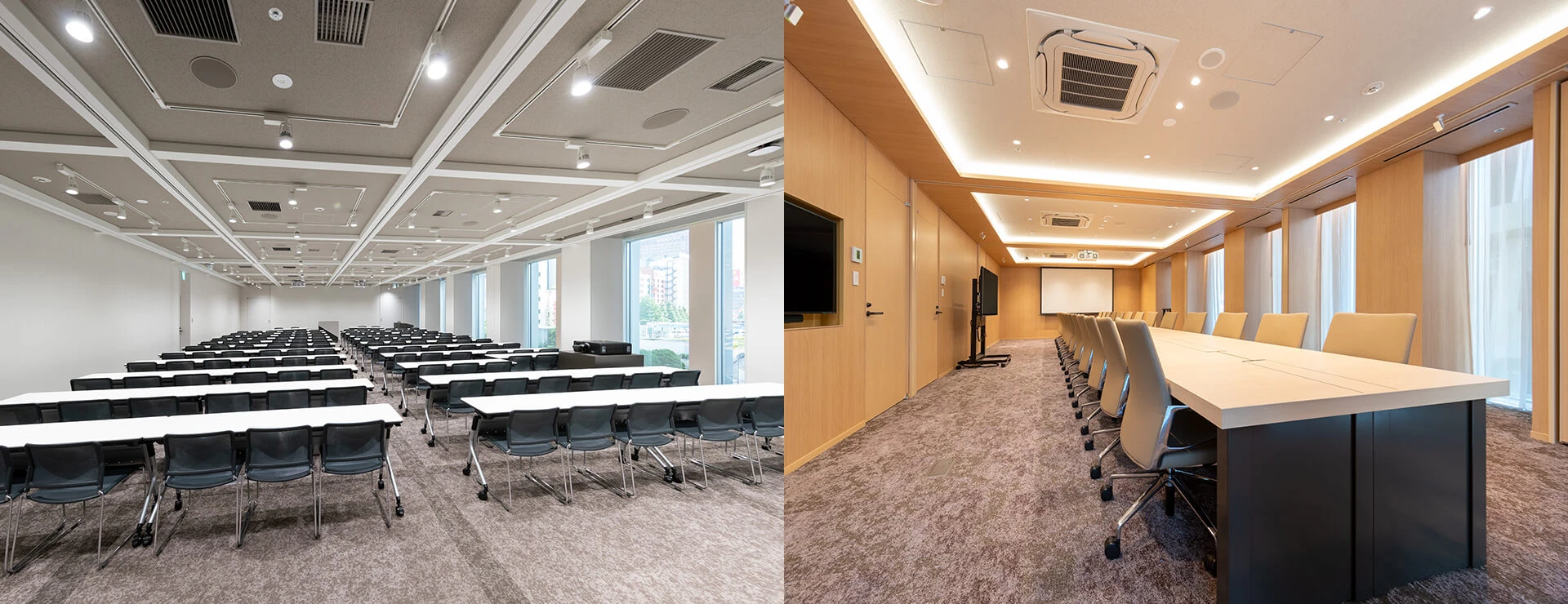 用途に合わせて選べる全6室