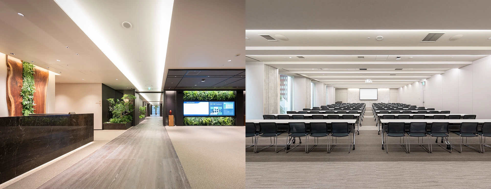 多様な催事の開催実績で好評